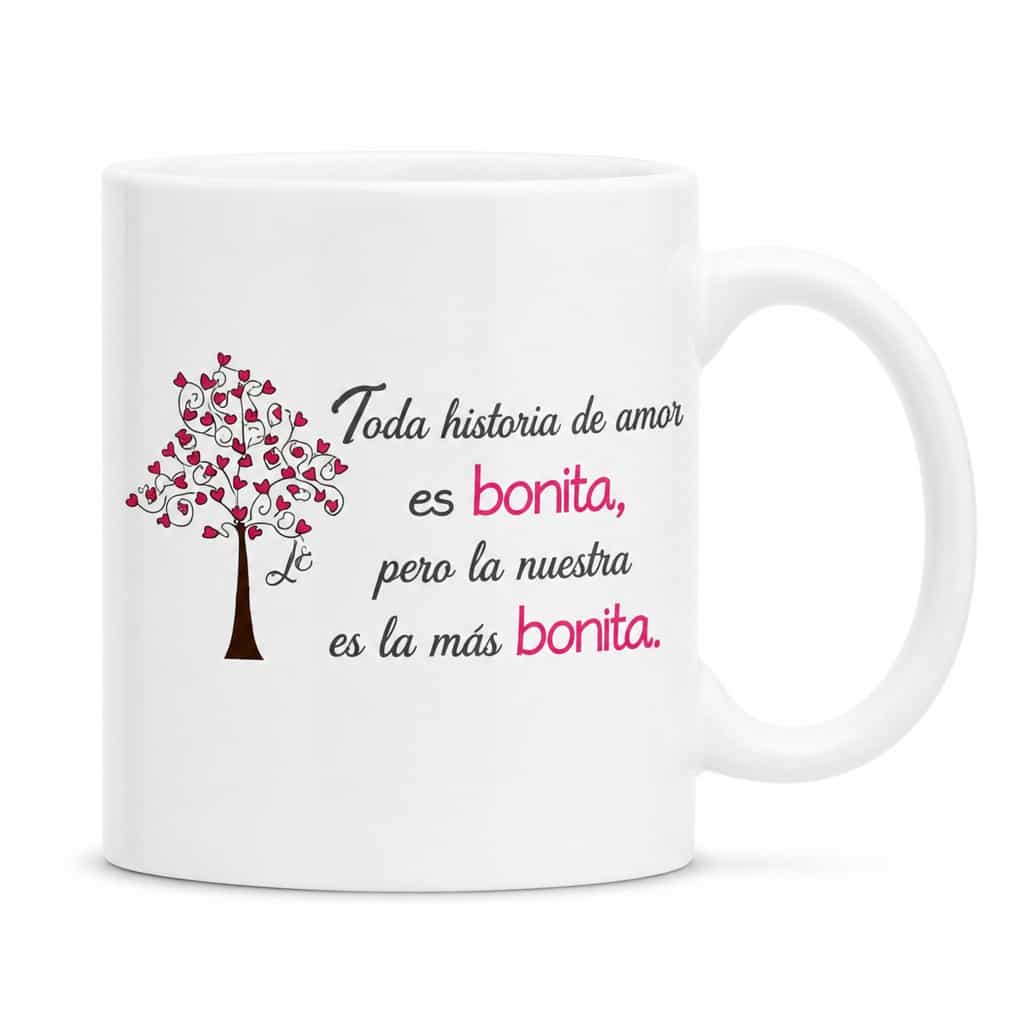 Taza divertida Historia de amor | Toda historia de amor