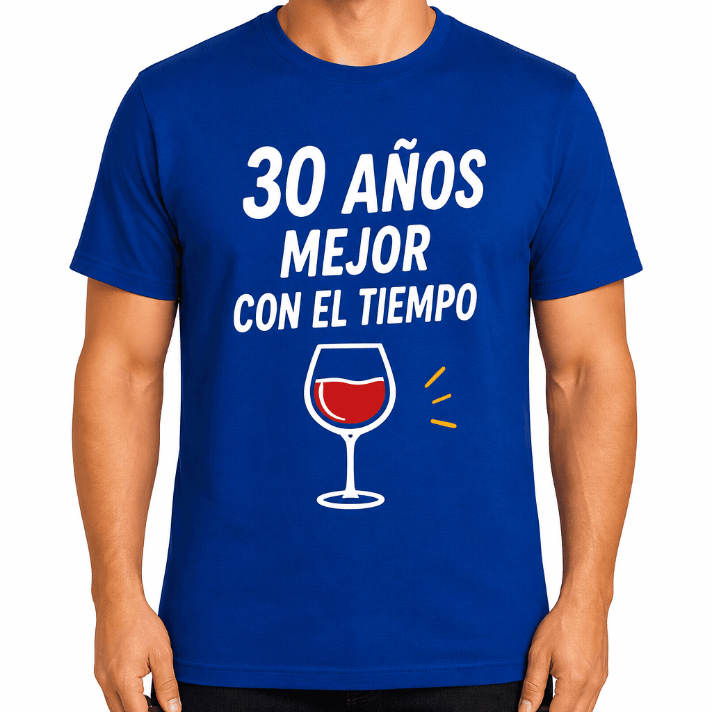 Camiseta para 30 años – 30 años mejor con el tiempo