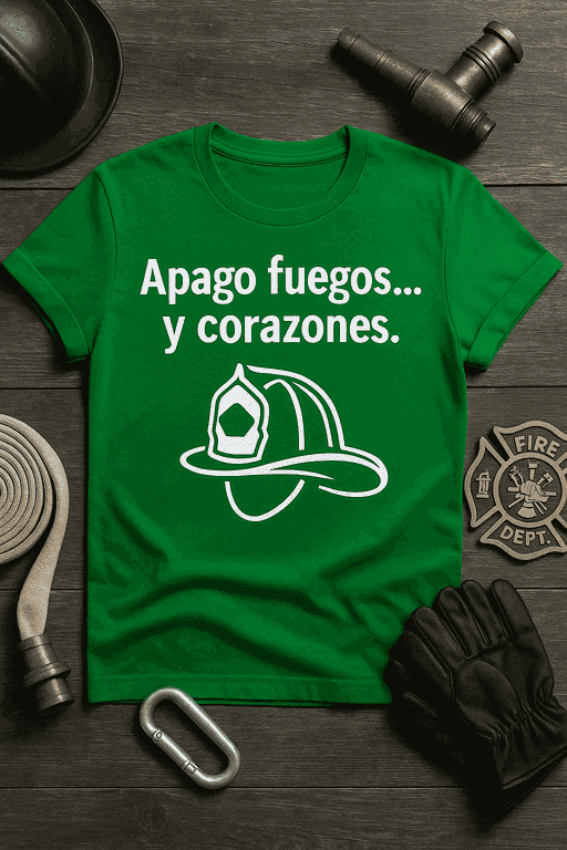 Camiseta Apago fuegos... y corazones