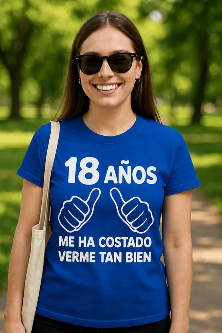 Camiseta divertida 18 aƱos: 18 AĆOS ME HA COSTADO