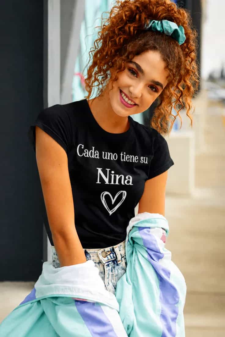 Camiseta divertida Amor con nombre personalizado