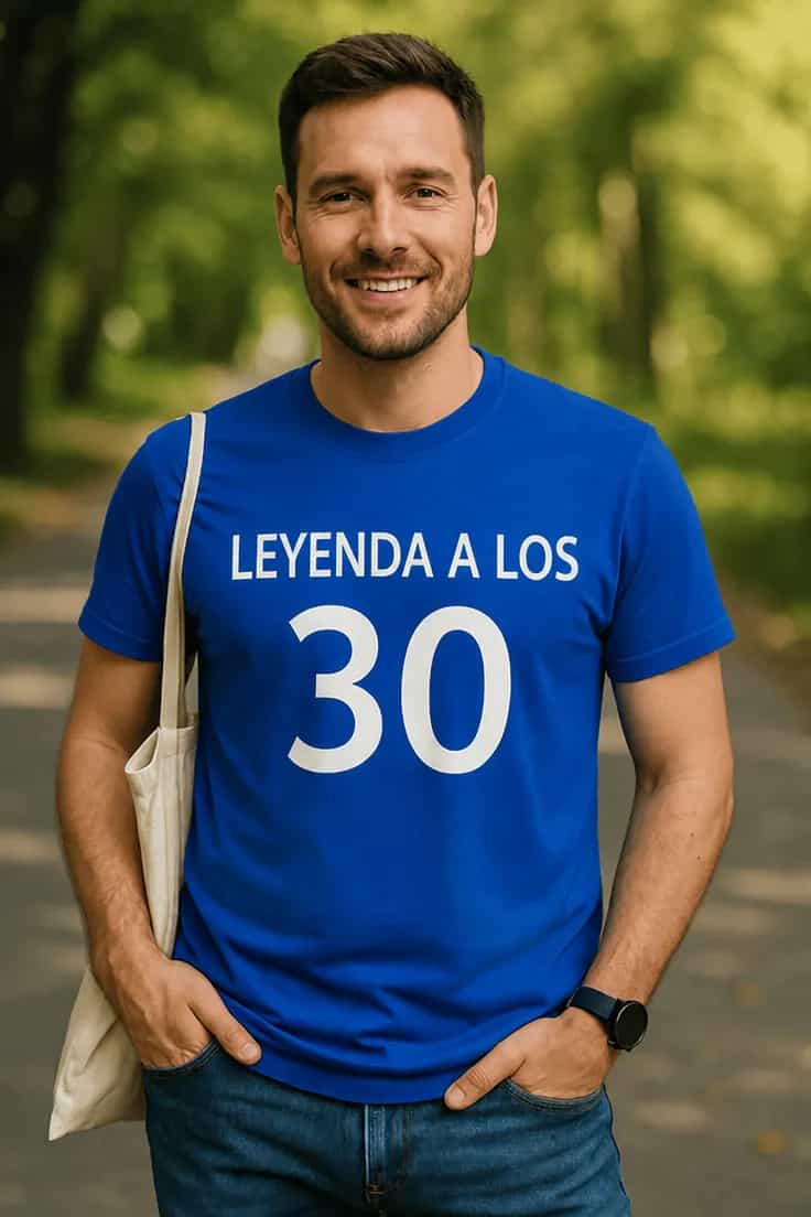 Camiseta divertida Leyenda a los 30 - LEYENDA A LOS 30