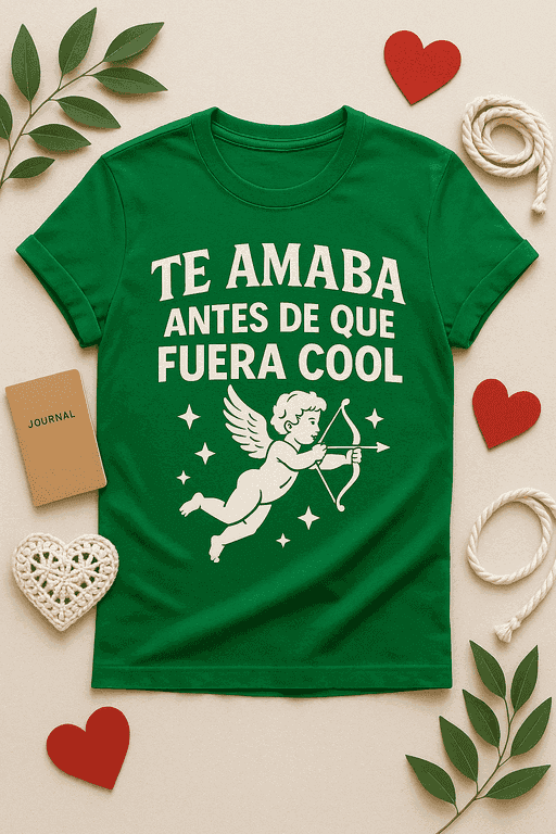 Camiseta Te amaba antes de que fuera cool