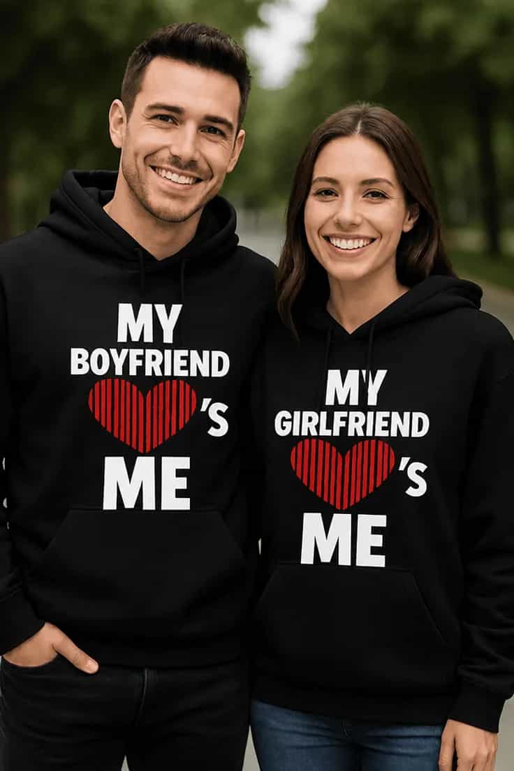 Jersey divertido Pareja que me quiere MY BOYFRIEND ME