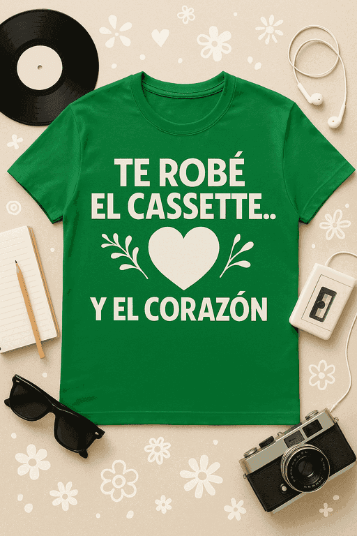 Te robé el cassette... y el corazón.
