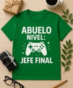 Camiseta Abuelo Nivel: Jefe Final