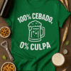 Camiseta 100% Cebado, 0% Culpa