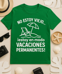 No estoy viejo, estoy en modo vacaciones permanentes