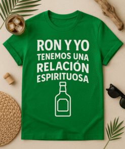 Camiseta 'Ron y yo tenemos una relación espirituosa' – Unisex