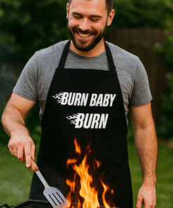 BURN BABY BURN - Delantal