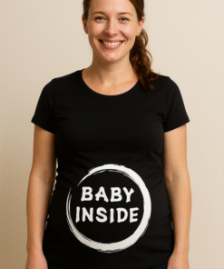 BABY INSIDE (círculo) - Camiseta premamá