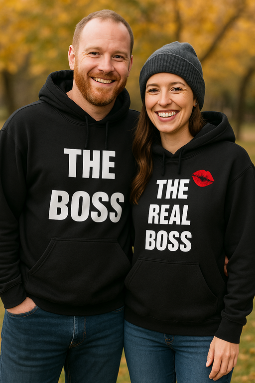 THE BOSS - THE REAL BOSS - Sudadera con capucha (pack)