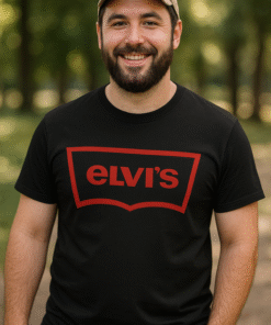 Elvis divertido - Camiseta