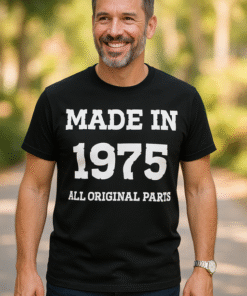 MADE IN 1975 - ALL ORIGINAL PARTS - Camiseta