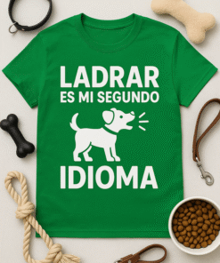 Camiseta Ladrar es mi segundo idioma Unisex