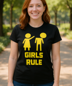 GIRLS RULE - Camiseta
