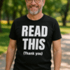 READ THIS (Thank you) - Camiseta