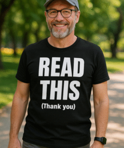 READ THIS (Thank you) - Camiseta