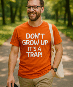 DON'T GROW UP IT'S A TRAP! - Camiseta