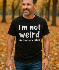 i'm not weird i'm limited edition - Camiseta