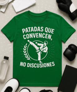 Camiseta Patadas que convencen, no discusiones