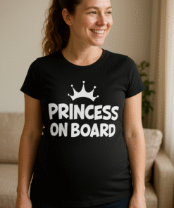 PRINCESS ON BOARD - Camiseta premamá