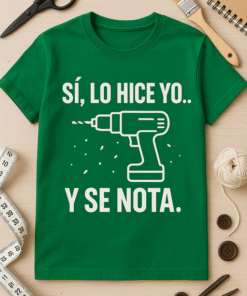 Camiseta Sí, lo hice yo... y se nota