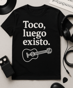 Camiseta Toco, luego existo.