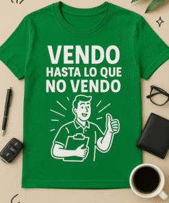 Camiseta Vendo hasta lo que no vendo