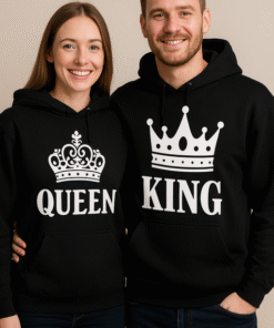 King & Queen - Sudadera con capucha (Pack)