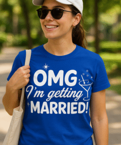 OMG I'm getting MARRIED! - Camiseta