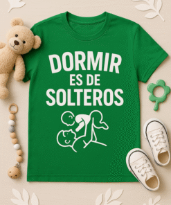 Camiseta Dormir es de solteros