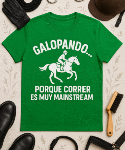 Camiseta Galopando, porque correr es muy mainstream