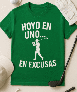 Camiseta Hoyo en uno... en excusas