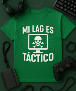 Camiseta Mi lag es táctico - Edición Gamer