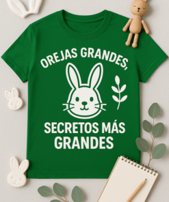 Camiseta Orejas grandes, secretos más grandes