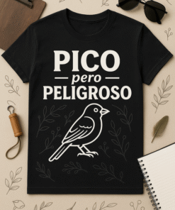 Camiseta Pico pero peligroso 🐦
