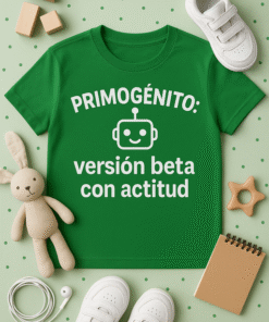 Camiseta Primogénito: Versión Beta con Actitud