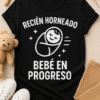Camiseta Recién horneado: bebé en progreso