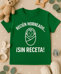 Camiseta Recién horneado… ¡sin receta!