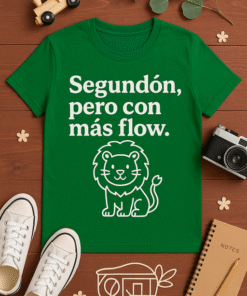 Segundón, pero con más flow - Camiseta Unisex