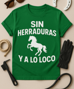 Camiseta Sin Herraduras y a lo Loco
