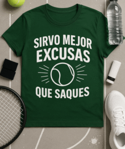 Camiseta Sirvo mejor excusas que saques – Humor deportivo