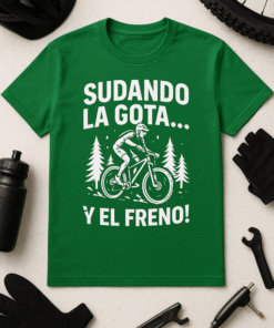 Camiseta Sudando la gota... ¡y el freno!