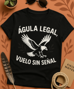 Camiseta Águila legal, vuelo sin señal