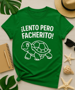 Camiseta Lento pero facherito 🐢