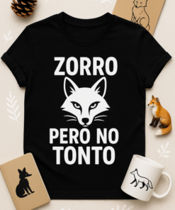 Camiseta Zorro pero no tonto