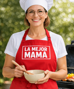 Delantal divertido LA MEJOR MAMÁ
