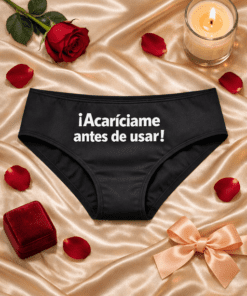 Braguitas divertidas para mujer – Acaríciame antes de usar