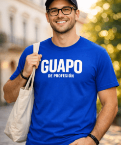 Camiseta divertida GUAPO DE PROFESIÓN